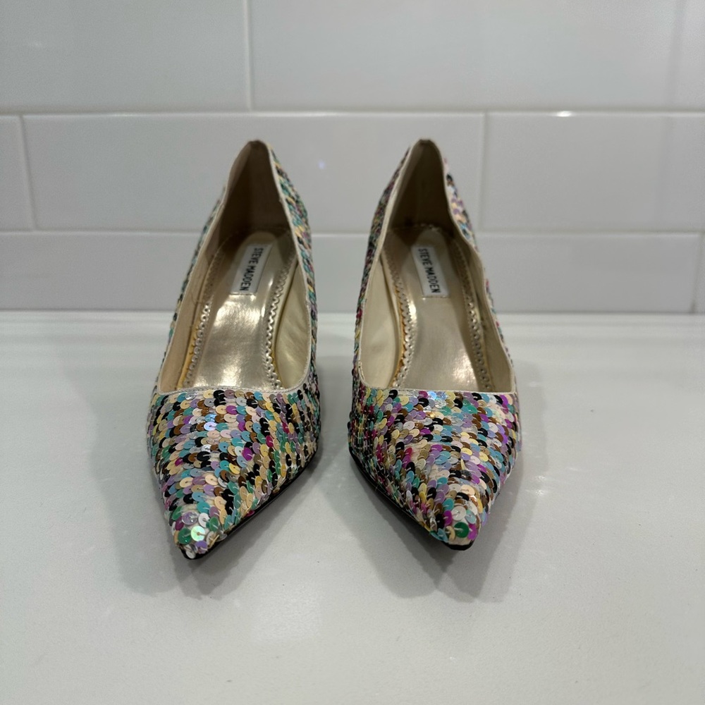 Steve Madden Sequin Heels
